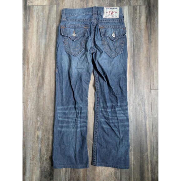 True Religion Billy Relaxed Bootcut Jeans Men's Size 27x25.5 - Picture 4 of 5
